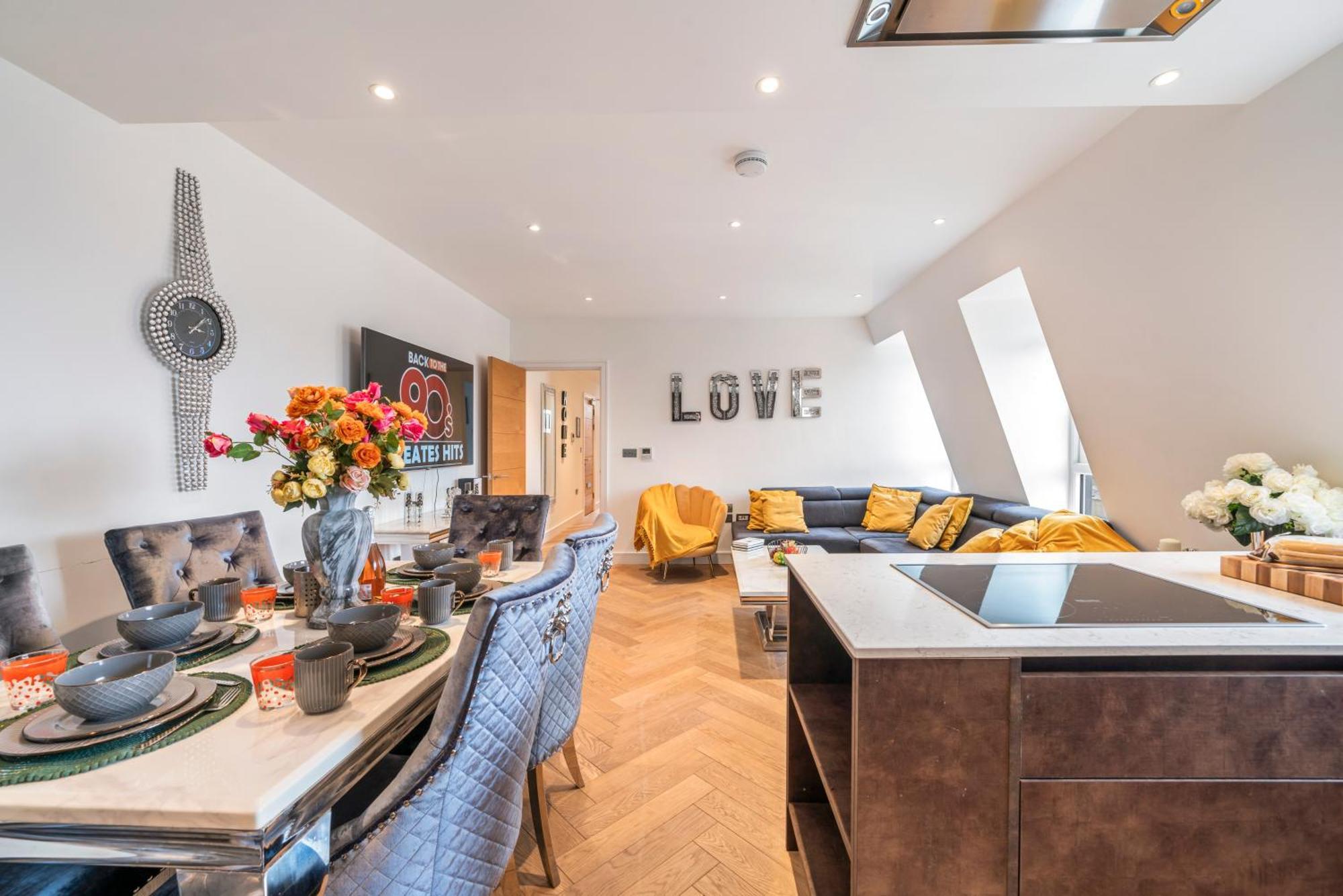 Apartamento Panoramic Perfection Marble Arch 2Br Penthouse 74 Londres Exterior foto