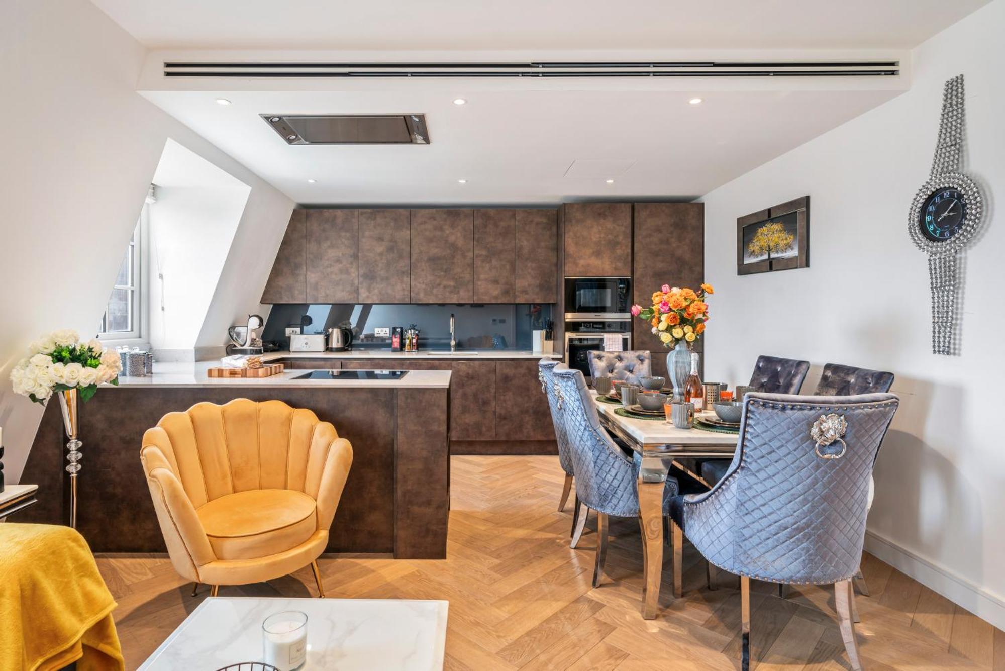 Apartamento Panoramic Perfection Marble Arch 2Br Penthouse 74 Londres Exterior foto